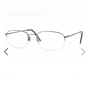 Stetson zyloware 058 228 prescriptions frames Gunmetal Half Rim Square